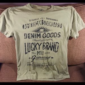 Men's Size Small Sm Lucky Brand Tee